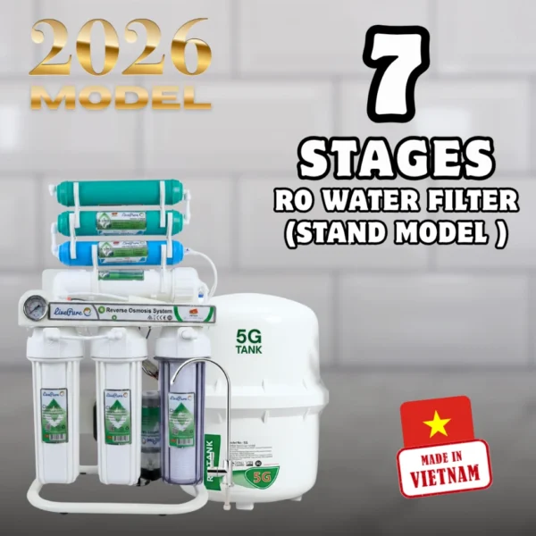 Livepure 7 Stage Ro Stand And Pressure Guage Model 2026